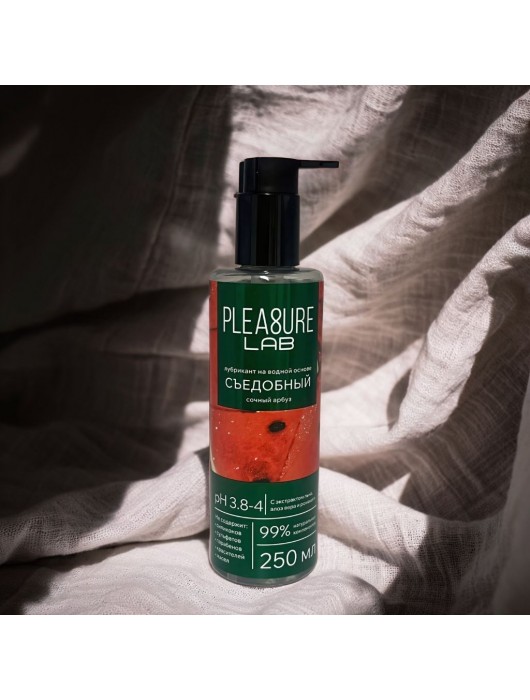 Лубрикант на водной основе Pleasure Lab с ароматом арбуза - 250 мл. - Pleasure Lab - купить с доставкой в Йошкар-Оле