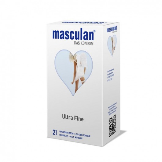 Особо тонкие презервативы Masculan Ultra Fine - 21 шт. - Masculan - купить с доставкой в Йошкар-Оле