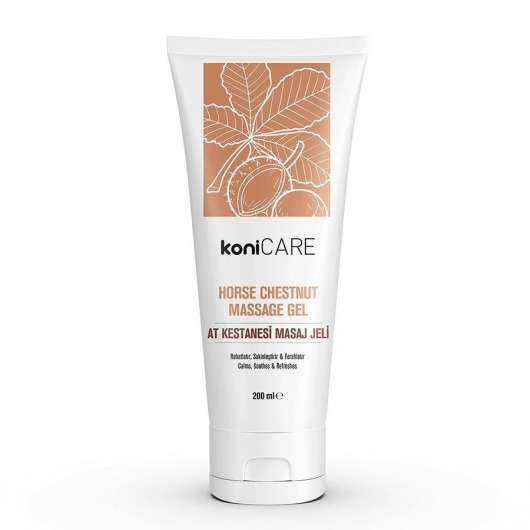 Расслабляющий массажный гель Konicare Horse Chestnut Massage Gel - 200 мл. - KoniCARE - купить с доставкой в Йошкар-Оле