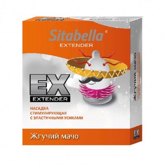 Стимулирующая насадка Sitabella Extender  Жгучий мачо - Sitabella - купить с доставкой в Йошкар-Оле