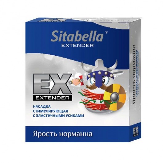 Стимулирующая насадка Sitabella Extender  Ярость норманна - Sitabella - купить с доставкой в Йошкар-Оле