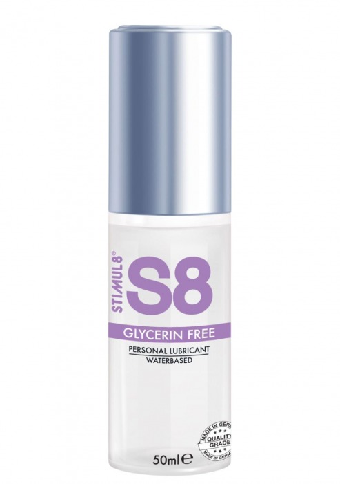Лубрикант на водной основе S8 Glycerin Free без глицерина - 50 мл. - Stimul8 - купить с доставкой в Йошкар-Оле