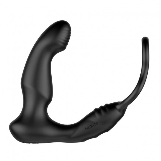 Черный двухмоторный массажер простаты Nexus Simul8 Wave Edition - Nexus Range - в Йошкар-Оле купить с доставкой
