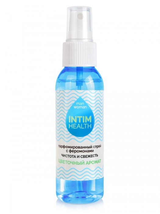 Парфюмированный спрей Intim Health для нижнего белья и тела с цветочным ароматом - 95 мл. -  - Магазин феромонов в Йошкар-Оле