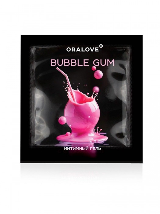 Саше съедобной оральной смазки OraLove с ароматом бабл-гам - 3 гр. - Биоритм - купить с доставкой в Йошкар-Оле
