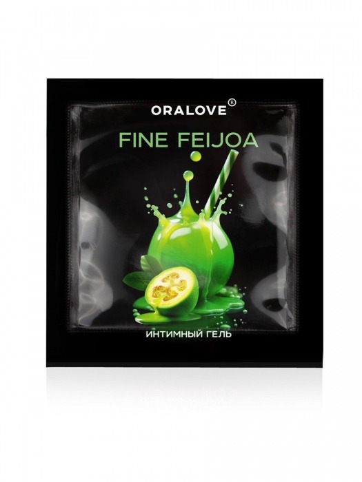 Саше съедобной оральной смазки OraLove с ароматом фейхоа - 3 гр. - Биоритм - купить с доставкой в Йошкар-Оле