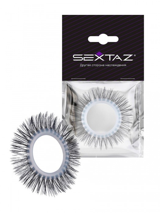 Круглое эрекционное кольцо с длинными «ресничками» - Sextaz - в Йошкар-Оле купить с доставкой