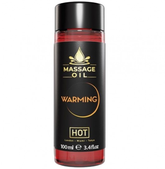 Массажное масло с согревающим эффектом Massage Oil Warming - 100 мл. - HOT - купить с доставкой в Йошкар-Оле