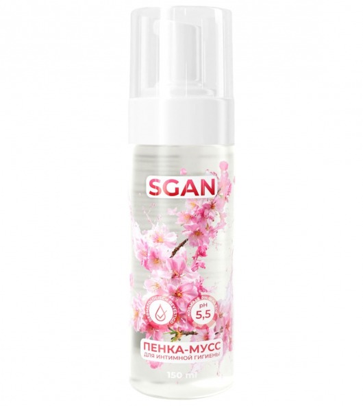Пенка-мусс для интимной гигиены SGAN с пребиотиками - 150 мл. - SGAN - купить с доставкой в Йошкар-Оле