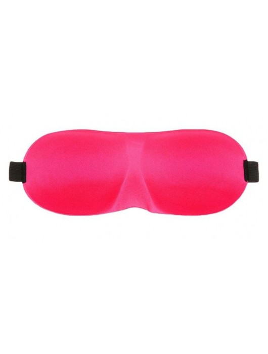 Розовая глухая маска на резинке - Sitabella - купить с доставкой в Йошкар-Оле