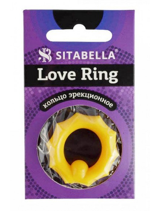 Цветное эрекционное кольцо Love Ring - Sitabella - в Йошкар-Оле купить с доставкой