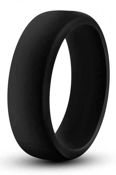 Черное эрекционное кольцо Silicone Go Pro Cock Ring - Blush Novelties - в Йошкар-Оле купить с доставкой