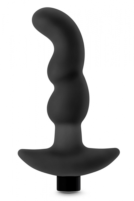 Черный вибромассажер простаты Prostate Massager 03 - 15,2 см. - Blush Novelties - в Йошкар-Оле купить с доставкой