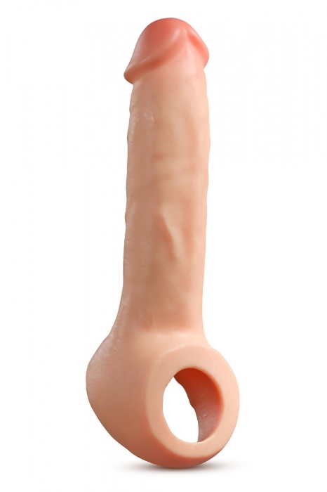 Телесная насадка-удлинитель Thrive 8.75 Inch Realistic Penis Extender Sleeve - 22,2 см. - Blush Novelties - в Йошкар-Оле купить с доставкой