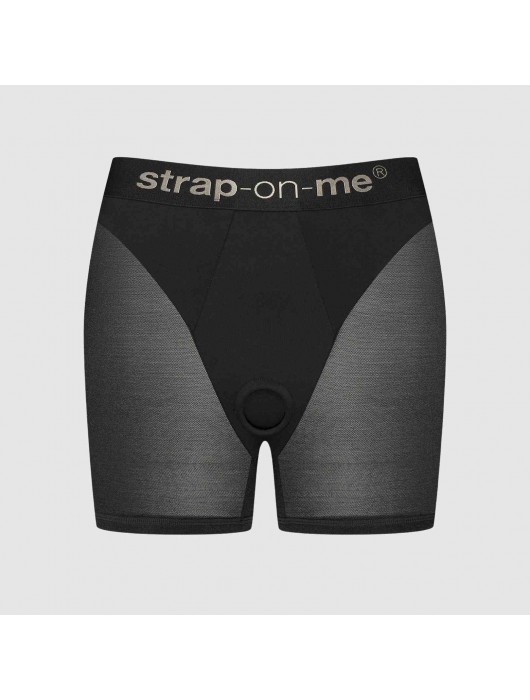 Трусики-шорты для фиксации насадок Strap-on-me Harness Lingerie Halo - size S - Strap-on-me - купить с доставкой в Йошкар-Оле