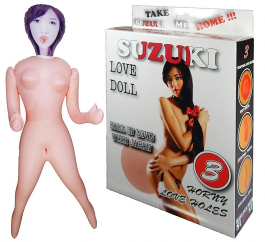 Надувная секс-кукла Suzuki - Boys of Toys - в Йошкар-Оле купить с доставкой