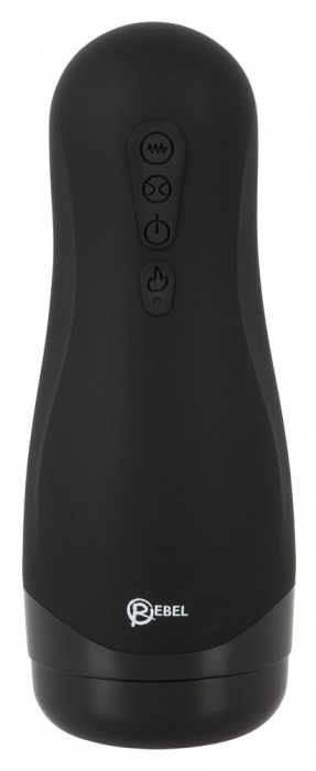 Черный вибромастурбатор с подогревом Masturbator with 3 Functions - Orion - в Йошкар-Оле купить с доставкой