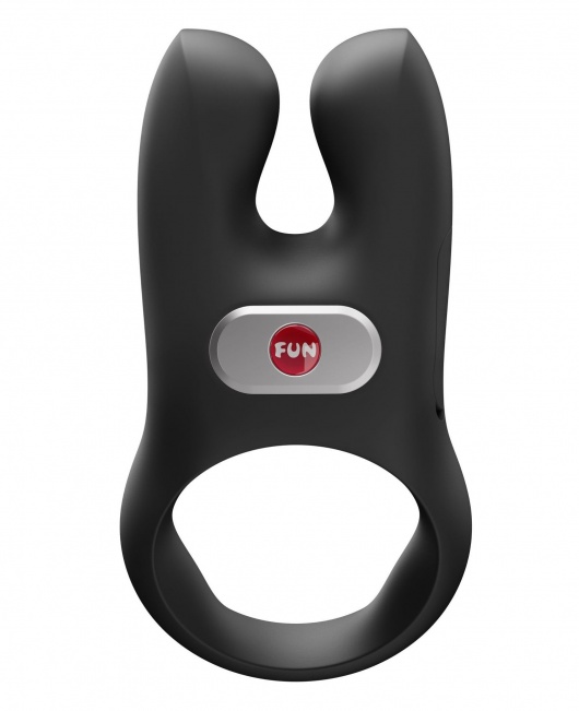 Черное эрекционное виброкольцо Nos - Fun Factory - в Йошкар-Оле купить с доставкой