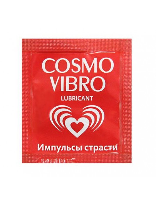 Пробник женского стимулирующего лубриканта на силиконовой основе Cosmo Vibro - 3 гр. - Биоритм - купить с доставкой в Йошкар-Оле