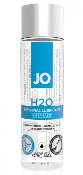 Нейтральный лубрикант на водной основе JO Personal Lubricant H2O - 240 мл. - System JO - купить с доставкой в Йошкар-Оле