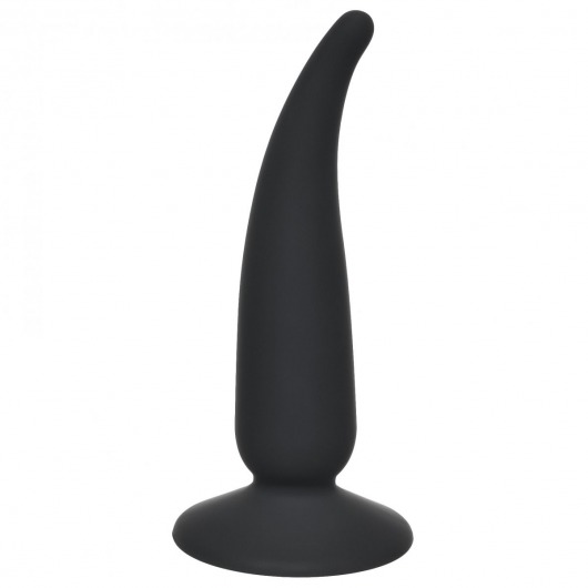 Чёрная анальная пробка P-spot Teazer Black - 12,2 см. - Lola Games - в Йошкар-Оле купить с доставкой