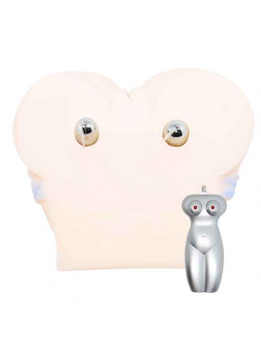 Мастурбатор-попка с двойной вибрацией и двумя входами - Baile - в Йошкар-Оле купить с доставкой