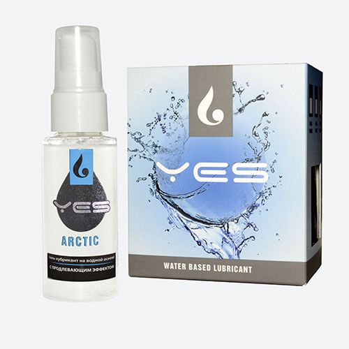 Интимный гель-лубрикант Yes Arctic с продлевающим эффектом - 30 мл. - Sitabella - купить с доставкой в Йошкар-Оле