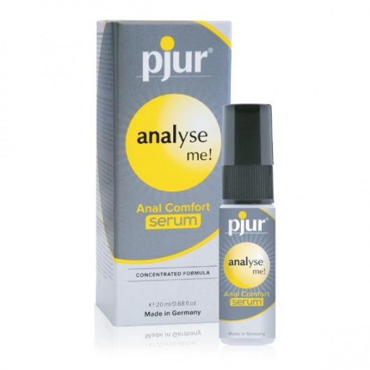 Анальный спрей pjur ANALYSE ME Serum - 20 мл. - Pjur - купить с доставкой в Йошкар-Оле