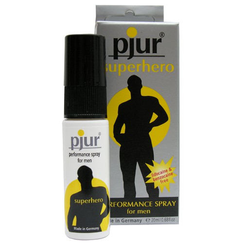 Пролонгирующий мужской спрей pjur SUPERHERO spray - 20 мл. - Pjur - купить с доставкой в Йошкар-Оле