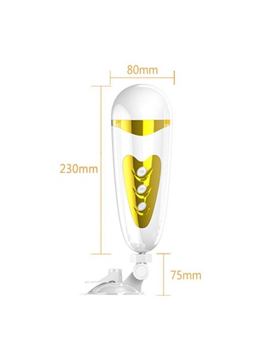 Мега-мастурбатор вагина Sally с вибрацией и голосом - Baile - в Йошкар-Оле купить с доставкой