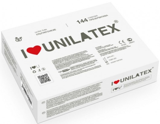 Ультратонкие презервативы Unilatex Ultra Thin - 144 шт. - Unilatex - купить с доставкой в Йошкар-Оле