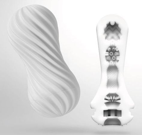 Мастурбатор FLEX Silky White с мягким рельефом - Tenga - в Йошкар-Оле купить с доставкой