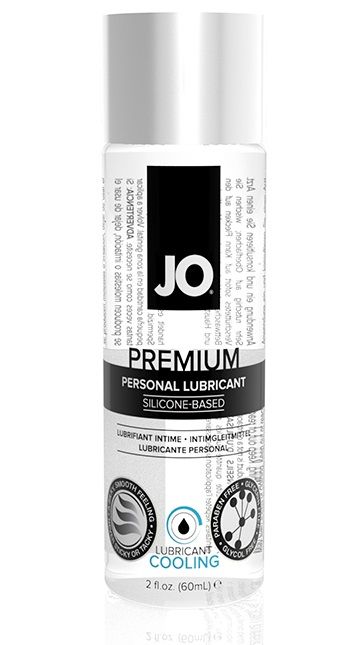 Охлаждающий лубрикант на силиконовой основе JO Personal Premium Lubricant Cooling - 60 мл. - System JO - купить с доставкой в Йошкар-Оле