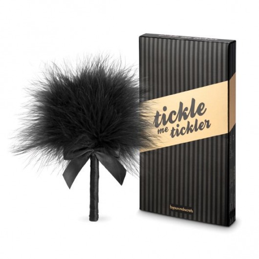 Пуховка для эротических игр Tickle Me Tickler - Bijoux Indiscrets - купить с доставкой в Йошкар-Оле