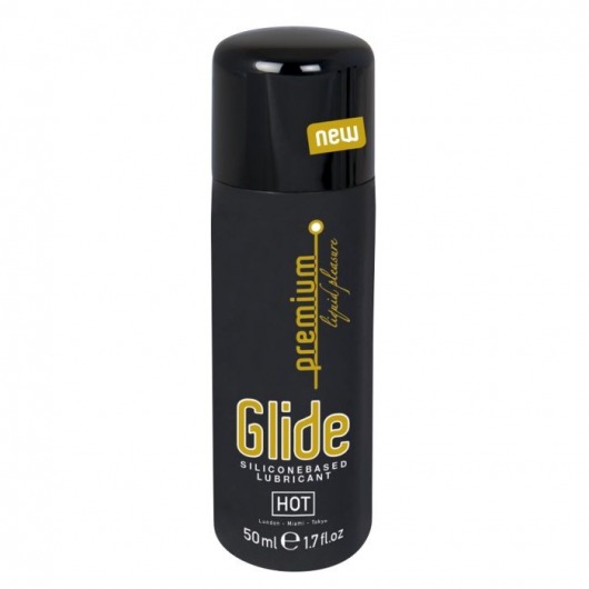 Интимный гель на силиконовой основе Premium Glide - 50 мл. - HOT - купить с доставкой в Йошкар-Оле