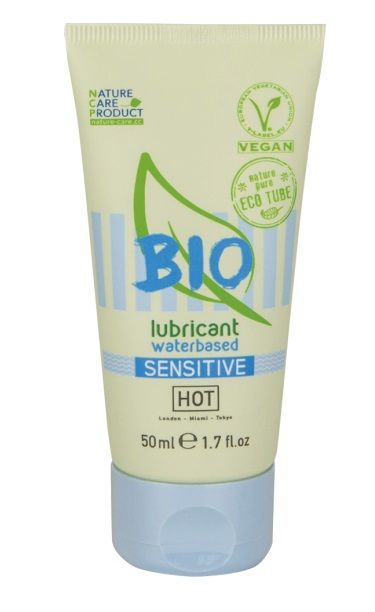 Органический лубрикант для чувствительной кожи Bio Sensitive - 50 мл. - HOT - купить с доставкой в Йошкар-Оле