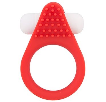 Красное эрекционное кольцо LIT-UP SILICONE STIMU RING 1 RED - Dream Toys - в Йошкар-Оле купить с доставкой