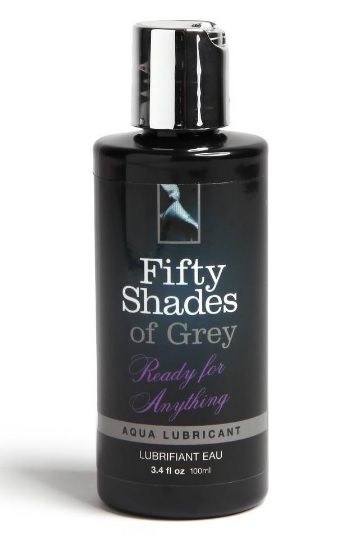 Лубрикант на водной основе Ready for Anything Aqua Lubricant - 100 мл. - Fifty Shades of Grey - купить с доставкой в Йошкар-Оле