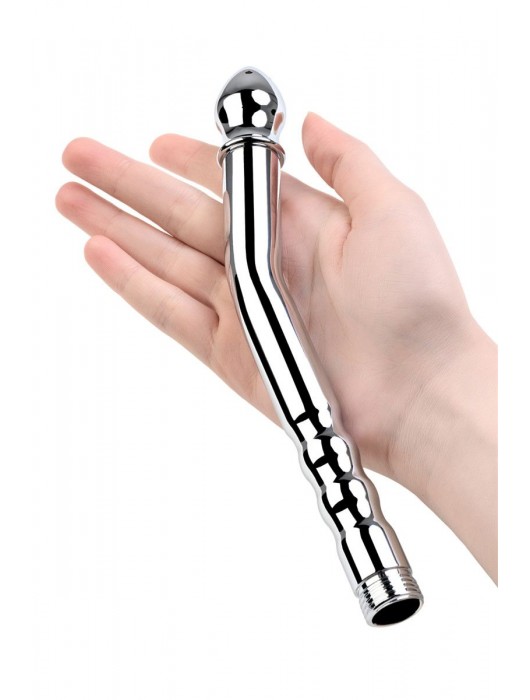 Металлический анальный душ с тремя насадками - ToyFa - купить с доставкой в Йошкар-Оле