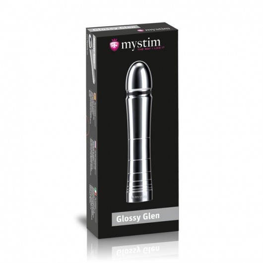 Фаллоимитатор для электростимуляции Glossy Glen Dildo - 14 см. - MyStim - купить с доставкой в Йошкар-Оле