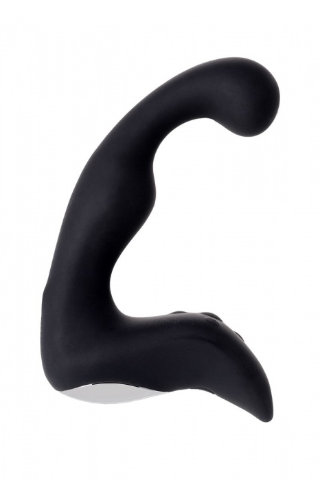 Чёрный изогнутый вибростимулятор простаты Erotist - Erotist Adult Toys - в Йошкар-Оле купить с доставкой
