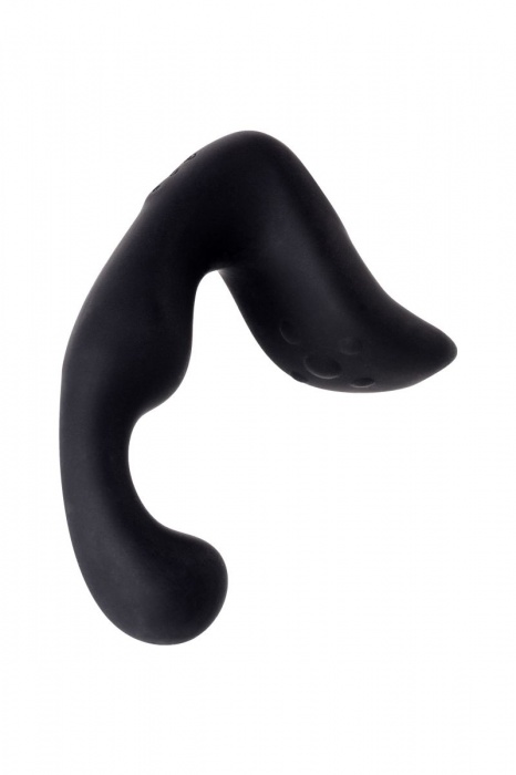 Чёрный изогнутый вибростимулятор простаты Erotist - Erotist Adult Toys - в Йошкар-Оле купить с доставкой