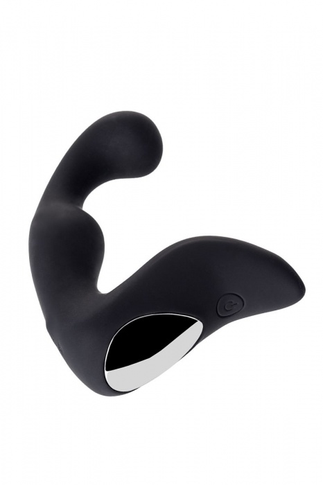 Чёрный изогнутый вибростимулятор простаты Erotist - Erotist Adult Toys - в Йошкар-Оле купить с доставкой