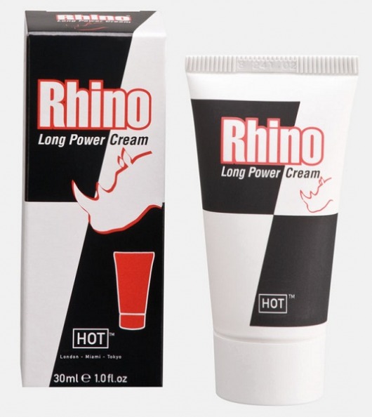 Крем-пролонгатор для мужчин Rhino - 30 мл. - HOT - купить с доставкой в Йошкар-Оле