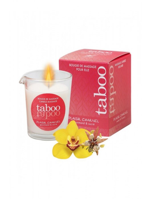 Массажное аромамасло с афродизиаками для женщин RUF Taboo Plaisir charnel - 60 гр. - RUF - купить с доставкой в Йошкар-Оле