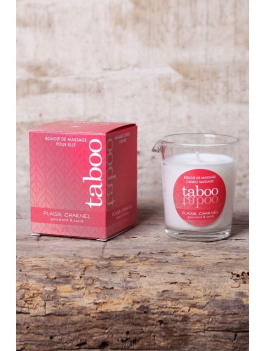 Массажное аромамасло с афродизиаками для женщин RUF Taboo Plaisir charnel - 60 гр. - RUF - купить с доставкой в Йошкар-Оле