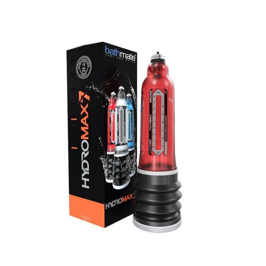 Красная гидропомпа HydroMAX7 - Bathmate - в Йошкар-Оле купить с доставкой