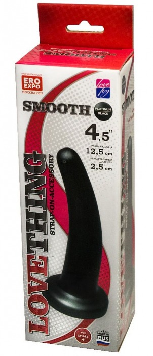 Анальная насадка Smooth - 12,5 см. - LOVETOY (А-Полимер) - купить с доставкой в Йошкар-Оле