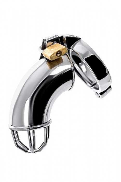 Серебристый мужской пояс верности TOYFA Metal - ToyFa - купить с доставкой в Йошкар-Оле