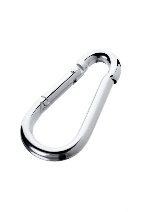 Серебристый карабин TOYFA Metal - ToyFa - купить с доставкой в Йошкар-Оле